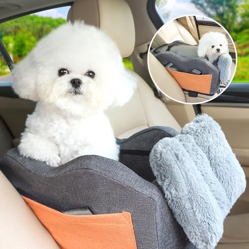 Dog Car Seat for Small Dog Center Console Seat Pet Booster