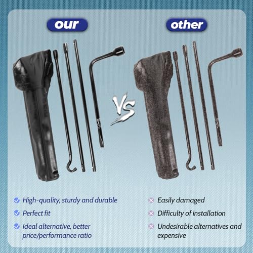 Image of Spare Tire Tool Kit for 2005-2022 Tacoma with Tire Jack Handle