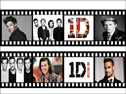 One D Film Roll A4 Icing Sheet Edible Cake Topper/Cake Border