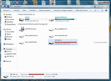 Iomega Zip 250 MB USB External Drive (PC/Mac)