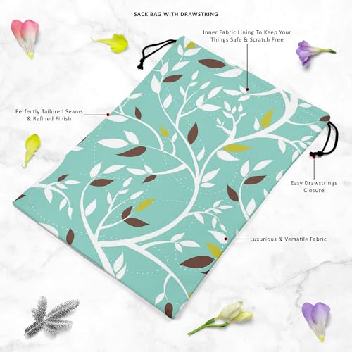 Image of ArtzFolio Branches | Reusable Sack Bag | Bag for Gym, Storage, Vegetable & Travel