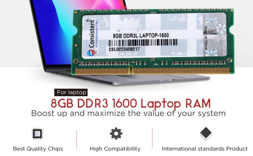 Consistent 8GB DDR3 1600 Laptop RAM - Image 7