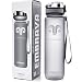 Best Sports Water Bottle - 32oz Large - Fast Flow, Flip Top Leak Proof Lid w/ One Click Open - Non-Toxic BPA Free & Eco-Friendly Tritan Co-Polyester Plastic