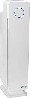 Germ Guardian Air Purifier for Home, Large Rooms, H13 HEPA Filter, Removes Dust, Allergens, Smoke, Pollen, Odors, Mold, UV-C Light Helps Kill Germs, 28 Inch, White, AC5350W