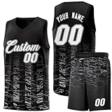 Custom Basketball Jerseys Any Name Number Logo,Personalized Basketball Uniform Set for Men Women Youth