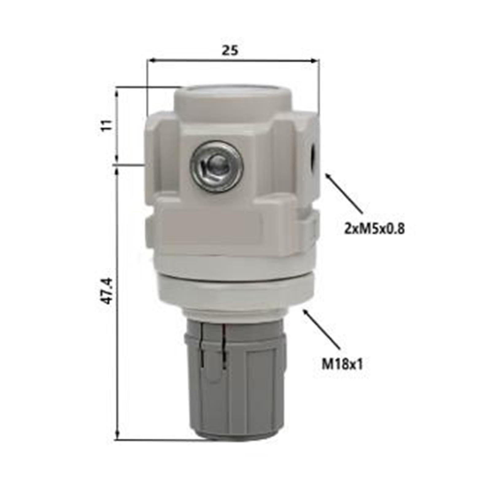 Válvula reguladora de presión AR10-M5H-A for uso industrial