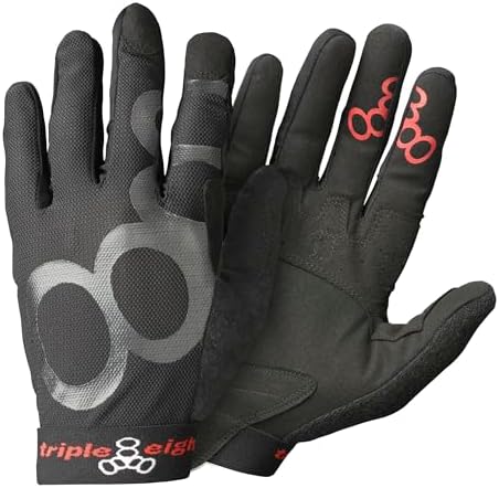 Triple Eight Exoskin Protective Gloves – Ideal for BMX and Mounta...