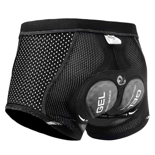 Shorts de ciclismo con cojín de gel 5D para MTB miniatura 1