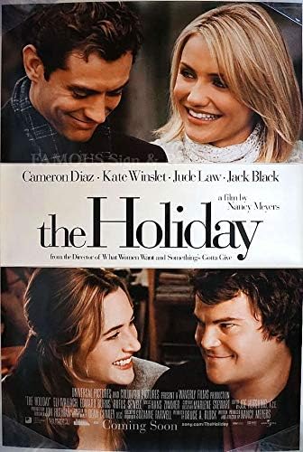 Amazon Co Jp ホリデイ 映画ポスター グッズ キャメロンディアス おしゃれ デザイン インテリア アート フレーム別 両面 約69 102cm ホーム キッチン