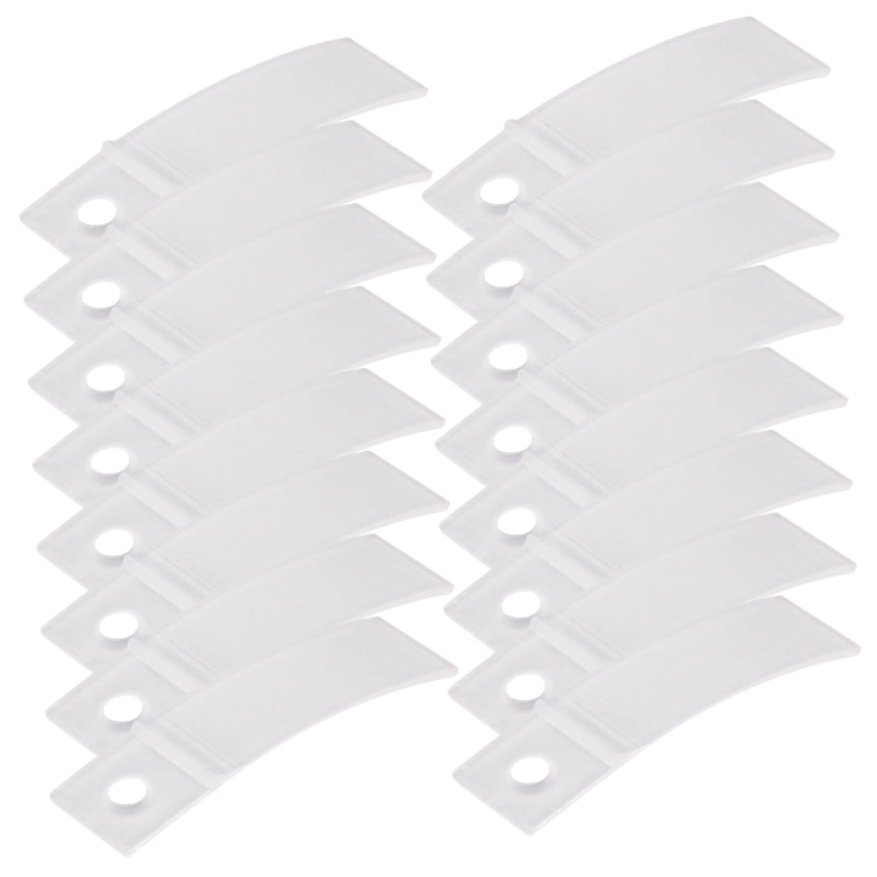 WOWBOX 25 stuks doorzichtige plastic lade-organizer set, 4 maten