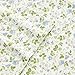 Laura Ashley - King Sheet Set, Soft Sateen Cotton Bedding Set - Sleek, Smooth, & Breathable Home Decor (Spring Bloom Wildflower, King)