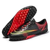 ★Los zapatos de fútbol para césped para jóvenes adoptan un material de revestimiento interior transpirable y que absorbe el sudor, que es cómodo para los pies, absorbe el sudor y disipa el calor. El tejido suave de los zapatos de fútbol sala evita el enrojecimiento y la descamación causados ​​por la fricción del talón al caminar.