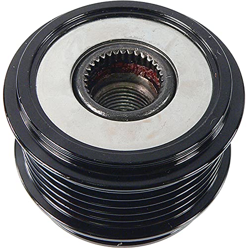 Polea para alternador Bosch de Audi con 6 ranuras y 61mm
