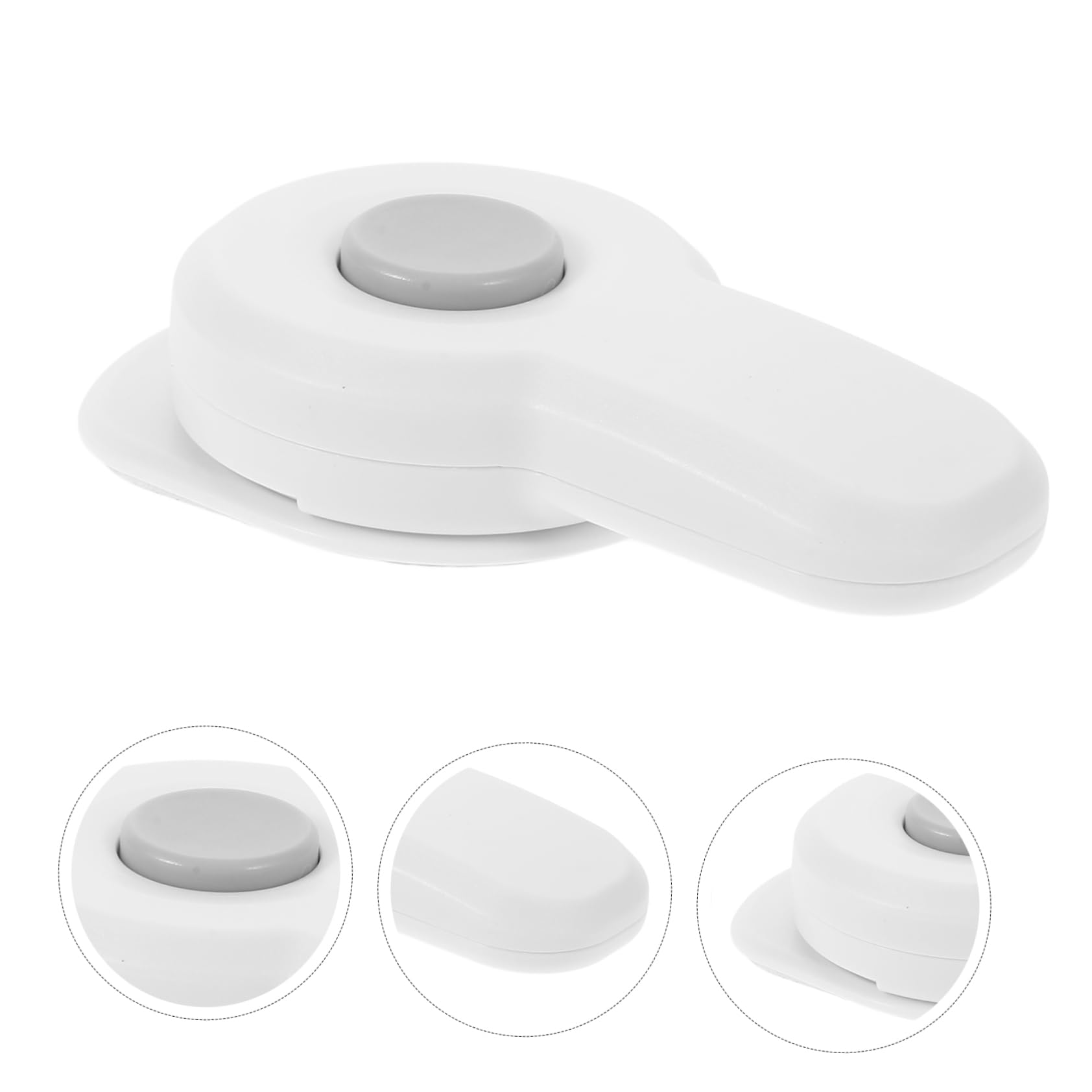 Toyvian 15piezas Cerraduras De Seguridad Para Protección Para Armarios Refrigeradores y Fácil Instalación y Alta Durabilidad
