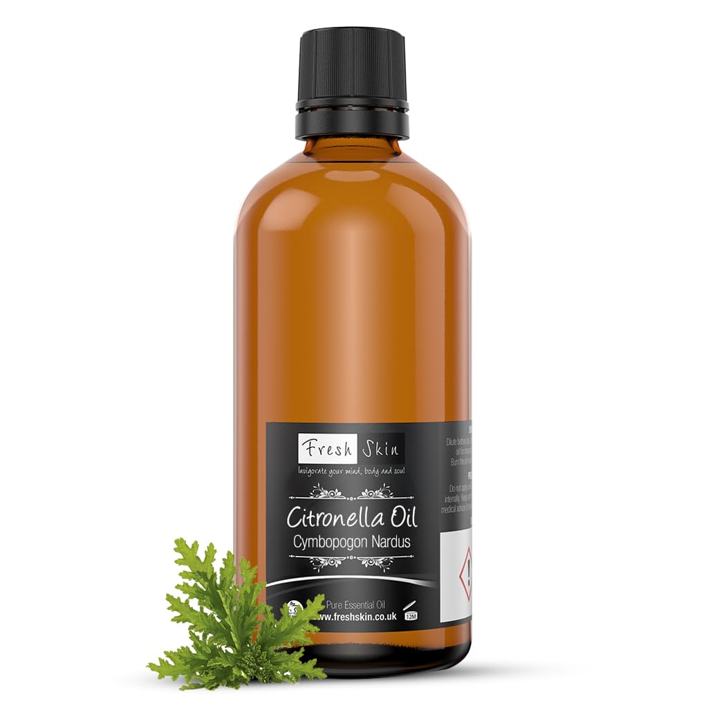 Freshskin Beauty LTD | Citronella Essential Oil - 100ml - 100% Pure & Natural Essential Oils