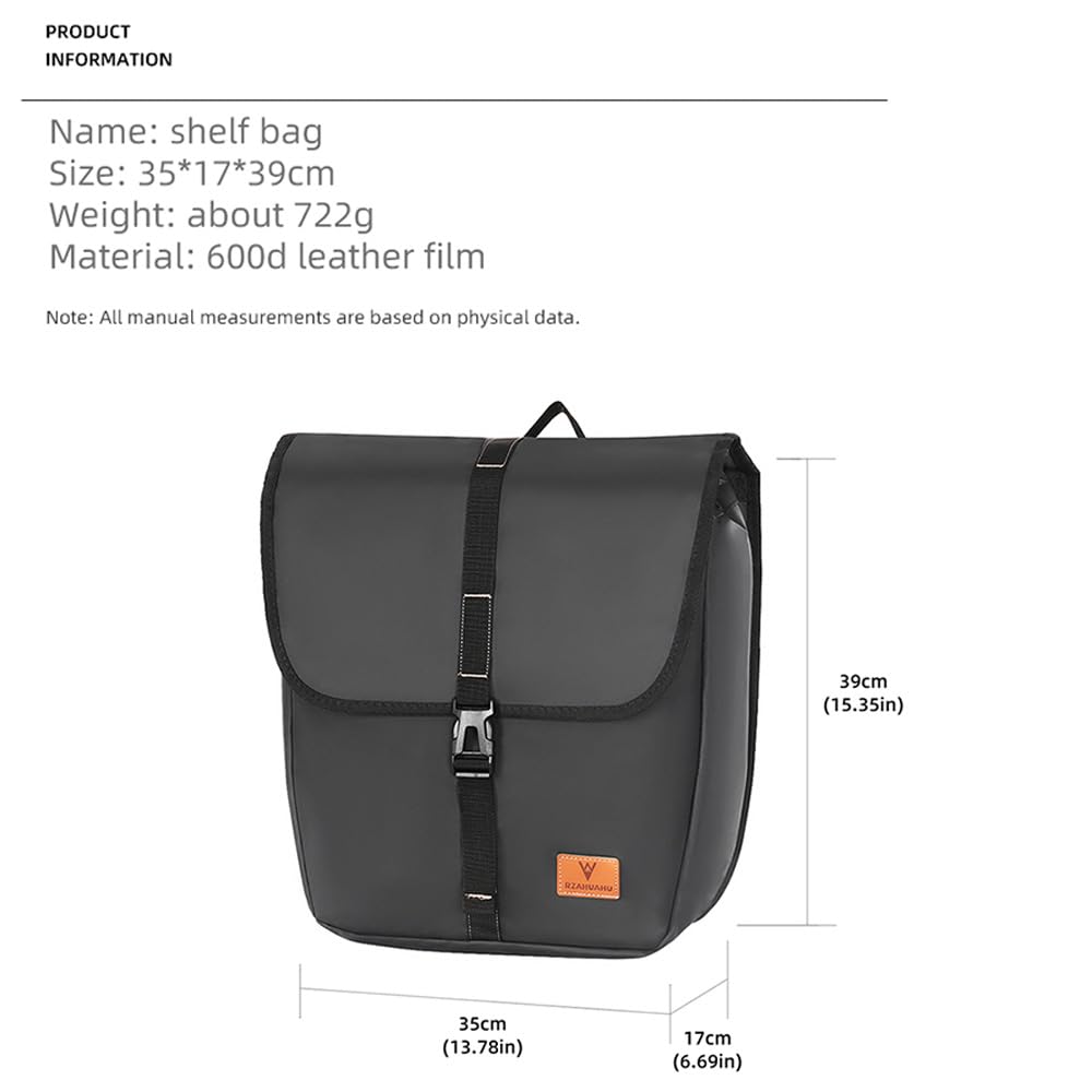 Amazon.co.jp: Xtahdge 2 個防水自転車パニアバッグ大容量自転車