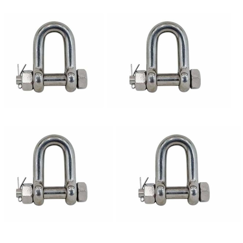 DBMIMPORTERS 4 Pcs Marine Boat Forged 3/8