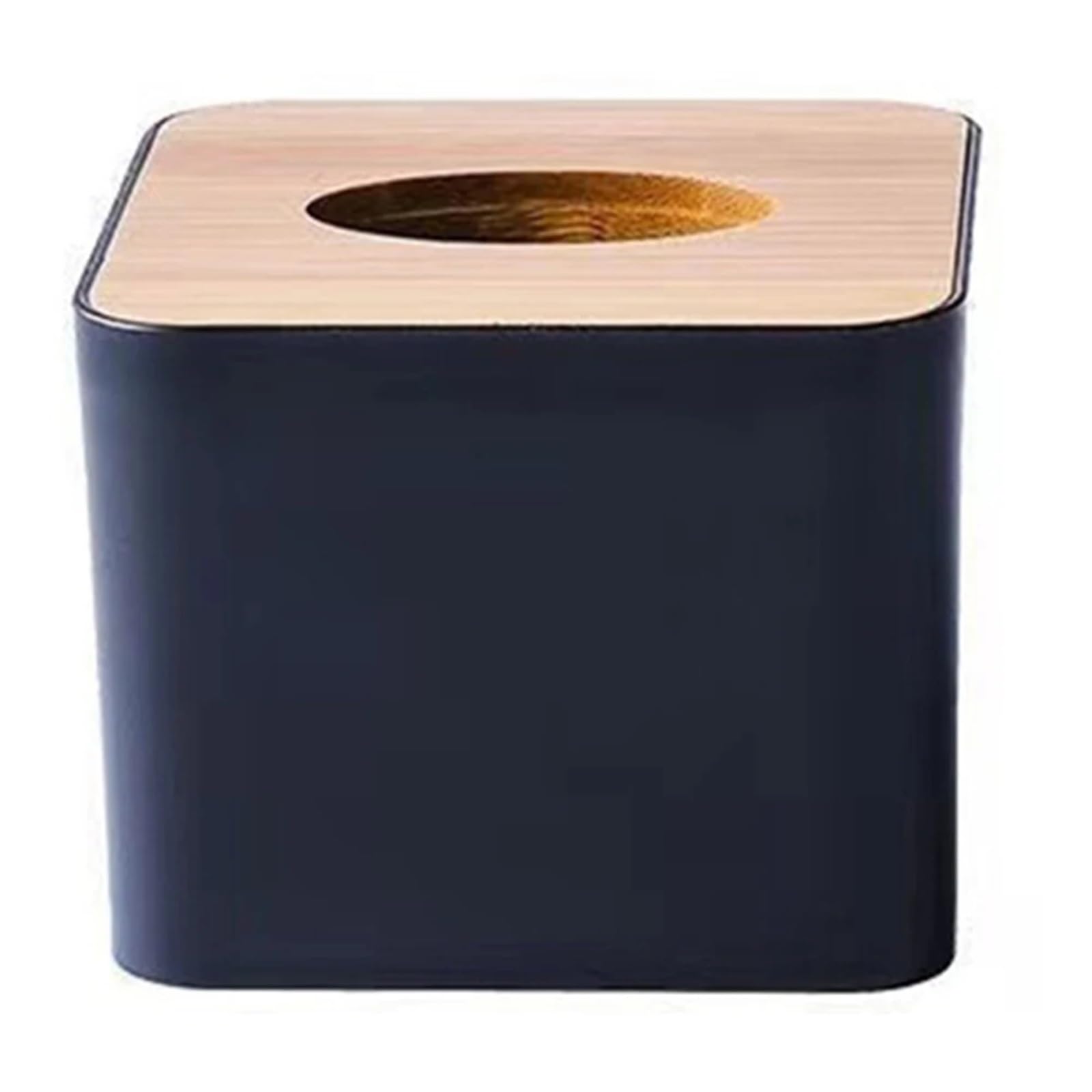Tissue Box Tissue Box Paper Dispenser Napkin Containers With Wood Cover Smooth Wooden Facial Container