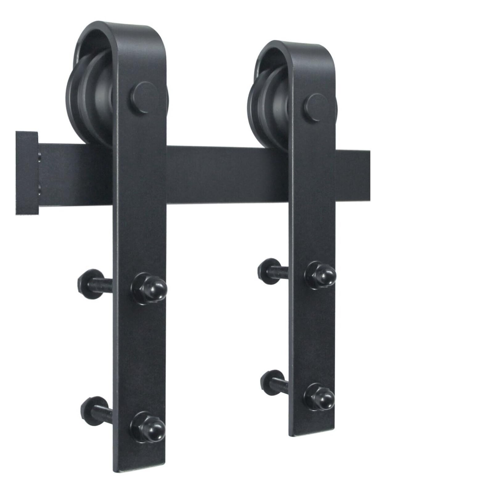 Barn Door Hangers Sliding Hardware Fittings for Barn-Style Doors,Smooth Gliding