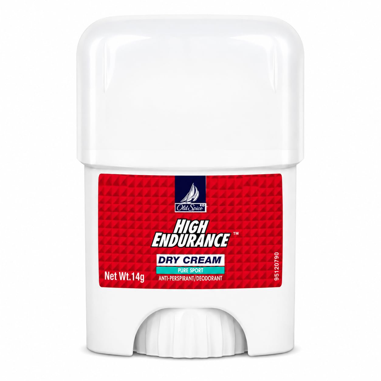 Old Spice High Endurance Dry Cream Anti-Perspirant & Deodorant Stick, Pure Sport Scent, 14g | 48-Hour Freshness | Long-Lasting Odor Protection-image-44