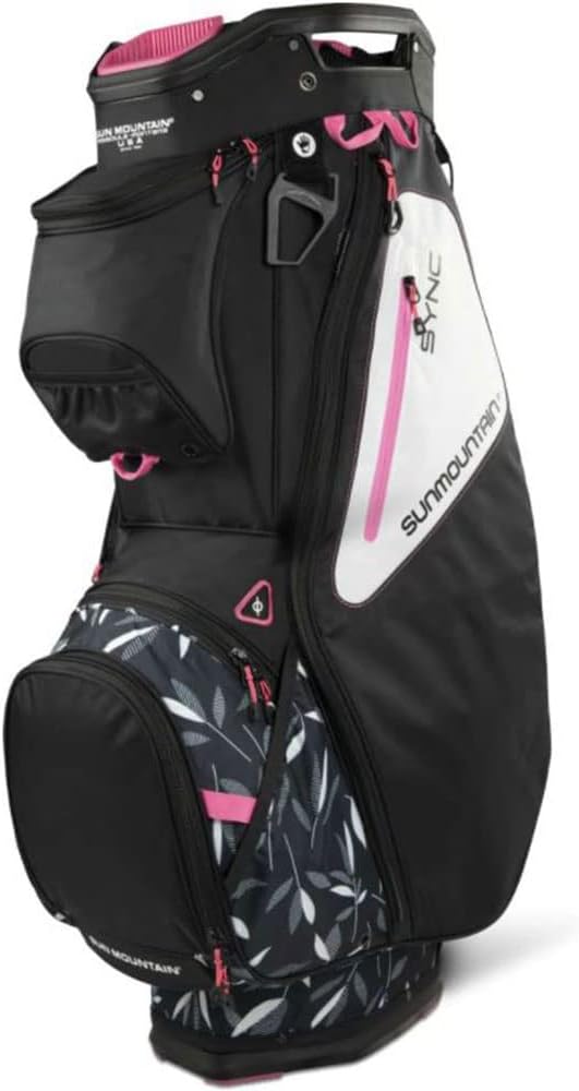 Sun Mountain Women's 2022 Sync 14-Way Divided Golf Cart Bag - Navy-Sapphire-Ocean : Sports & Outdoors