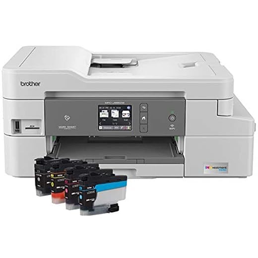Brother MFC-J995DW INKvestmentTank Color Inkjet All-in-One Printer with Mobile Device and Duplex Printing, Up To 1-Year of Ink In-box, Amazon Dash Replenishment Ready