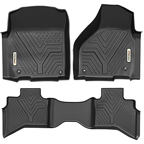 Image of YITAMOTOR Floor Mats Fit for 2012-2018 Dodge Ram 1500 Quad Cab