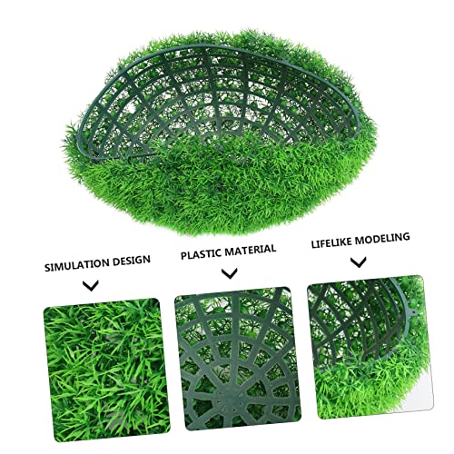 Bola de hierba artificial decorativa para embellecimiento del hogar 8