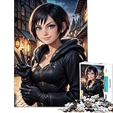Rompecabezas de 1000 Piezas para Adolescentes Xion (Kingdom Hearts) Juego Educativo Juguetes de Aprendizaje Regalo para cumpleaños para diversión Familiar (Tamaño 38x52cm)