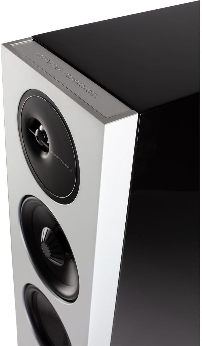 Definitive Technology D15 Demand Series Modern High-Performance 3-Way Tower Speaker (Right-Channel) - Single, Black | Dual 8” Passive Bass Radiators