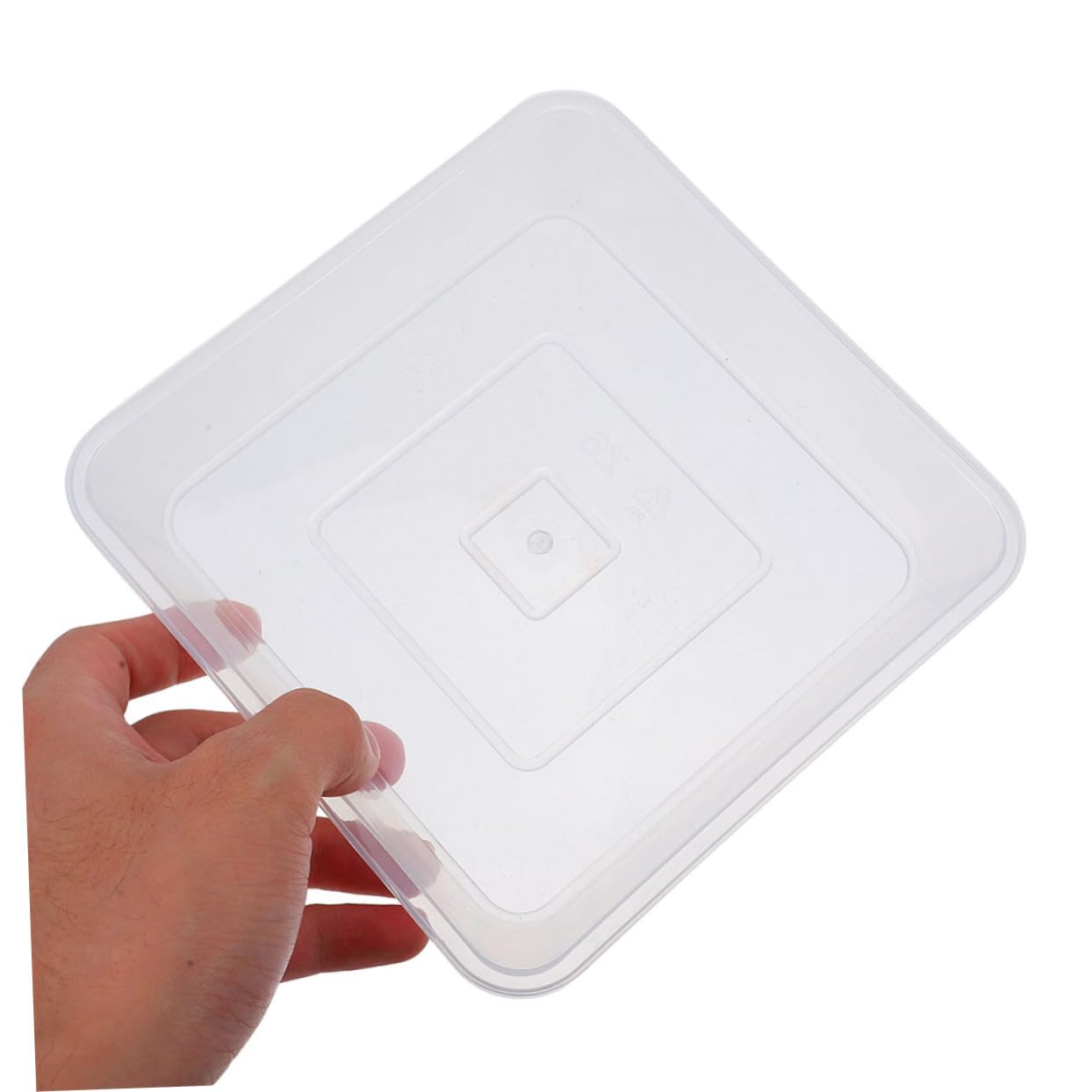 8 Stück Quadratische Pflanzenuntersetzer Transparent Dicke Kunststoff Auffangschalen Für Drinnen Und Draußen Formstabiler Pflanzschalen Schutz Minimalistisches Design Für Blumentöpfe