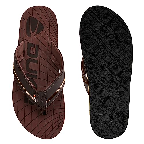 Image of Duke Men's Fwc6148-brown Flip-Flop