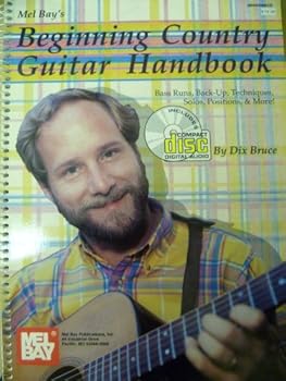 Paperback Mel Bay's Beginning Country Guitar Handbook: Introduction to Flatpicking : Backup, Leads, and Soloing Book