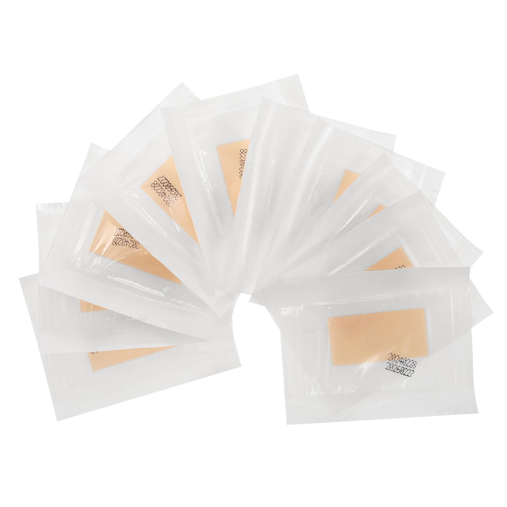 BRIGHTFUFU Silicone Scar Patch 10pcs Adhesive Dressings for Tattoos Skin Tape for Body Cuttable Scar Covering Tape Waterproof for Shower Swimming