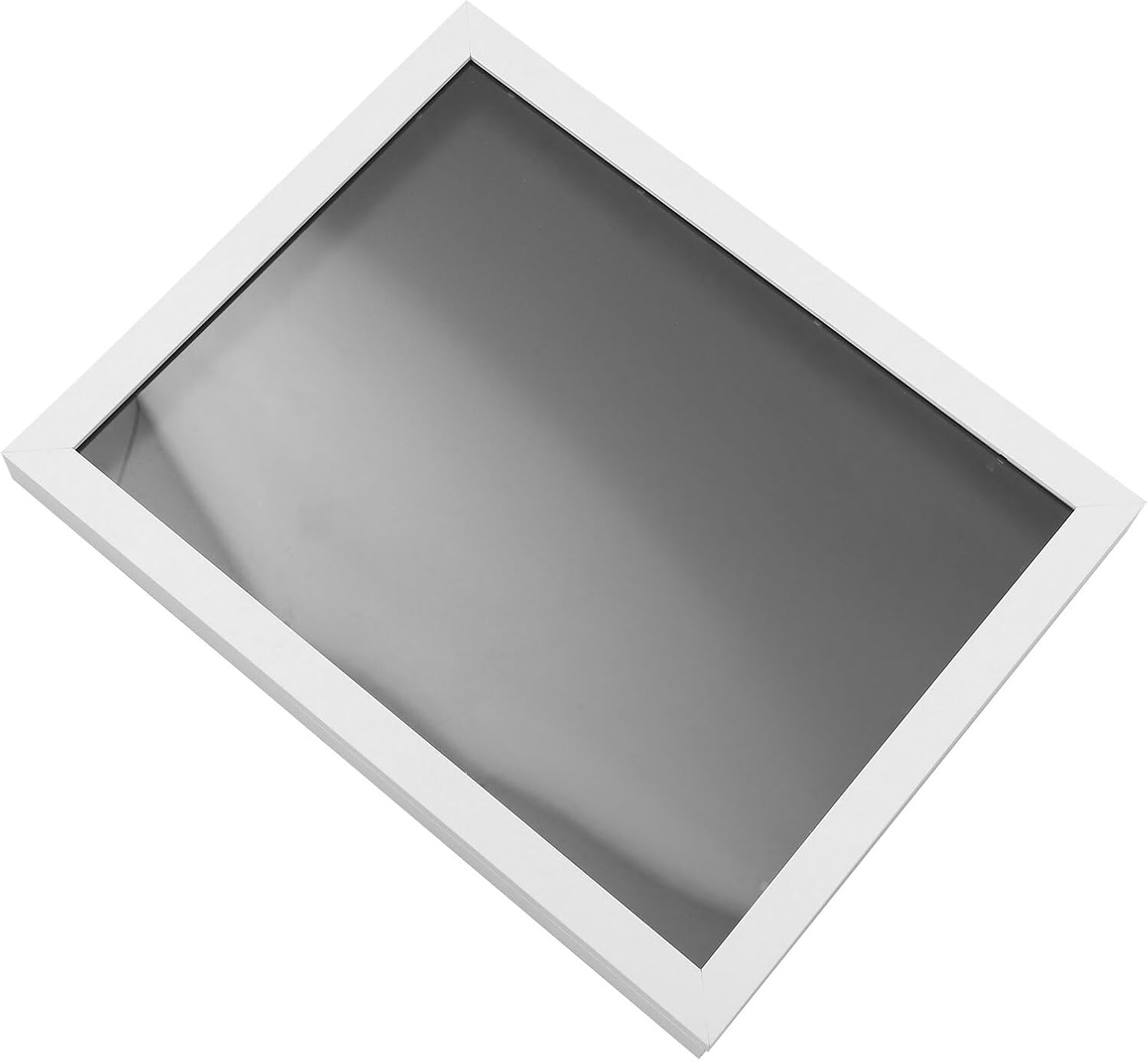 Sports Jersey Shadow Box Frame 14x18 Inch Wooden Front Opening Display Case for Football Basketball Memorabilia Wall Mount