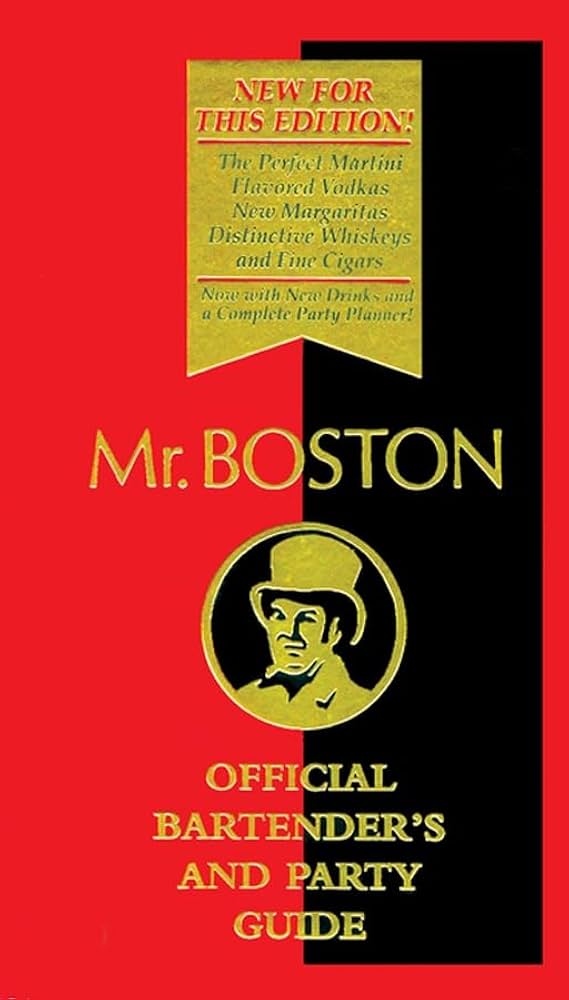 Mr. Boston Bartenders Guide エラー本 Mr. Boston official bartender's guide: Leo Cotton