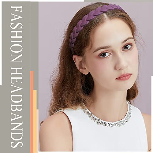 Springtime 12Pcs Hard Headbands With Teeth For Girls Women Thin Plastic Hair Headbands For Teens Lady #TOP1