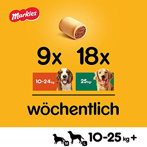 Pedigree Hundesnacks Markies mit Markknochengeschmack, 5 Packungen (5 x 1,5 kg)