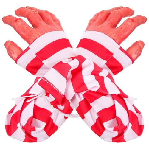 Mains coupées Halloween pour accessoire cosplay effrayant et buffet de fête
