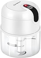 Vista 1 de EASYSPEED Electric Garlic Chopper 1Cup, Mini USB Charging Wireless Food Processor with 304 Stainless Steel, 3 Sharp Blades, Portable Kitchen Meat