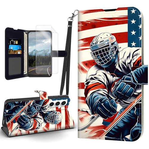 Tudguiloae Samsung Galaxy S25 FE �P�[�X�A�t���b�v PU ���U�[ ���C�N���X�v �g�ѓd�b �E�H���b�g S25 FE�p�A�L�b�N�X�^���h �ϏՌ��J�o�[ ���X�g���b�g �J�[�h �z���_�[ �X���b�g �\�t�g�t�B���� �t���b�O �z�b�P�[