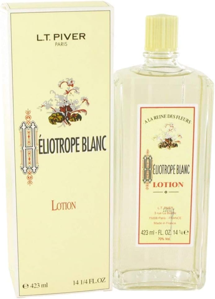 Heliotrope Blanc by LT Piver Lotion (Eau De Toilette) 3.3 oz