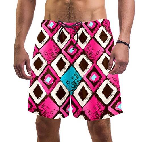 Short de bain homme imprimé papillons colorés style exotique
