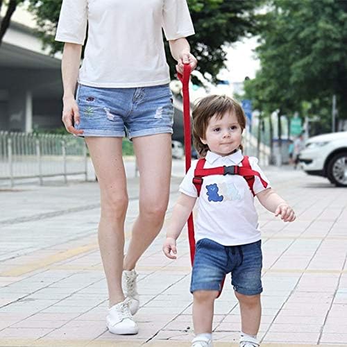 yarui 迷子防止紐 ハーネス子供 幼児 キッズ 安全 事故防止 迷子対策 リュック ひも ぬいぐるみ 紐 (ブルー)