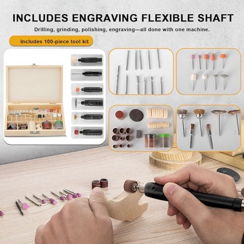 180W Electric Scroll Saw, 400-1650 RPM, 45° Adjustable Table, Precision Fret Saw for Woodworking Projects, Invariable Speed for Multi-Function Cuts