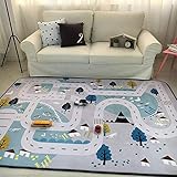 Super Größe - Die Babymatten-Größe ist 1,8 cm x 1,8 cm, Gewicht: 3,2 kg. Die extra große Größe der Matte bietet viel Platz für Babys und Eltern. Kann dem Baby helfen, Krabbeln zu üben und verbessert die Körperlichkeit und Immunität des Babys, um die Körperfunktion zu regulieren.