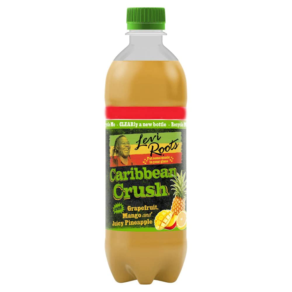 Levi Roots Caribbean Crush with Grapefruit, Mango and Juicy Pineapple 500ml-Food