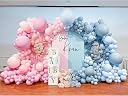 AirBloom 25 Pcs Soft Pastel Pink Balloons for Baby Shower, Birthday, Princess Party & Celebration Decor | 10 Inch Premium Latex Balloons for Girls | Indoor & Outdoor Use gallery image