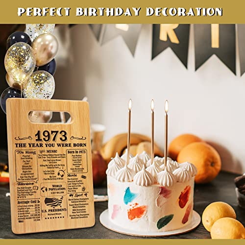 50Th Birthday Gifts For Women Men, 50 Year Old Birthday Gifts, 50Th Fiftieth Anniversary Birthday Presents Funny 50Th Birthday Decorations Cutting Board #TOP3