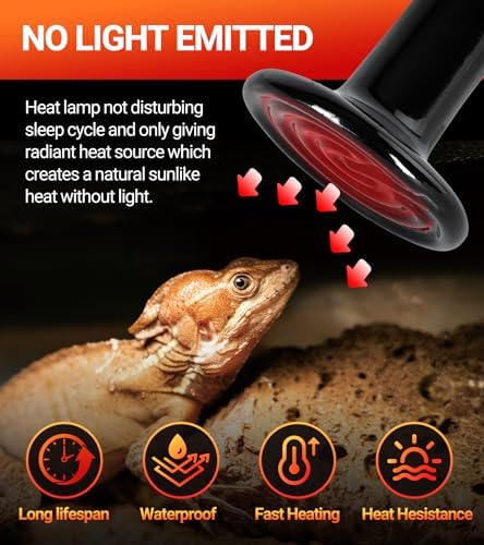 REPTI ZOO 2Pack Ceramic Heat Emitter 60W Reptile Heat — packaging and what arrives in the box
